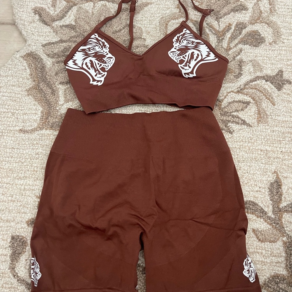 Darc Sport Clay Sports Bra and Shorts Set - Picture 2 of 3